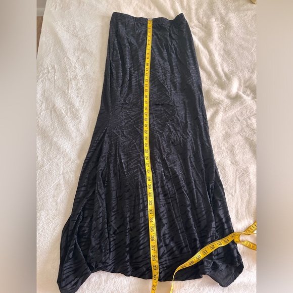 NWT NA-KD Burnt Out Velvet Maxi Skirt - Picture 9 of 10